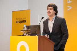 Presentación del proyecto "Paisaje Transversal". V Foro Arquia/Próxima 2016: Futuro Imperfecto. Paraninfo. Octubre de 2016