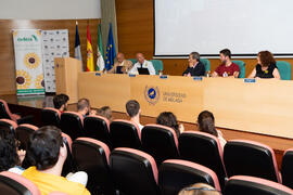Presentación de la "II Gala Solidaria de Medicina". Edificio del Rectorado. Julio de 2019