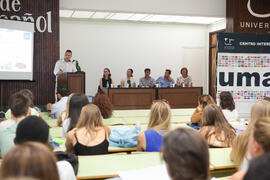 Graduación del alumnado del CIE de la Universidad de Málaga. Centro Internacional de Español. Julio de 2015