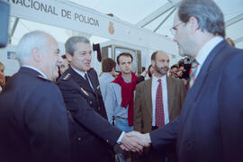 Inauguración del Salón Internacional del Estudiante. Málaga. Mayo de 1998