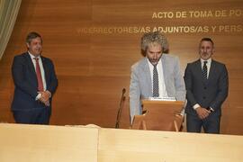 Toma de posesión de José Antonio Onieva González como nuevo Vicerrector Adjunto de Planificación de Profesorado de la Universidad de Málaga. Edificio del Rectorado. Abril de 2024