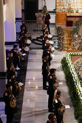 Concierto de la Banda de Música de la Archicofradía del Paso y la Esperanza en su Casa Hermandad. Málaga. Marzo de 2021