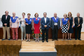 Graduación del curso del Aula de Mayores de la Universidad de Málaga. Paraninfo. Junio de 2017