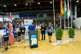 Ceremonia de inauguración. Campeonato Europeo Universitario de Balonmano. Antequera. Julio de 2017