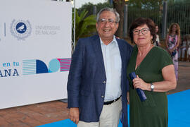 Homenaje al personal jubilado o que cumple 25 años de servicio en la Universidad de Málaga. Jardín Botánico. Junio de 2022