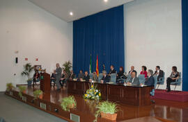 Entrega de distinciones por el Día de Andalucía. Escuela Técnica Superior de Ingeniería Informática. Febrero de 2007