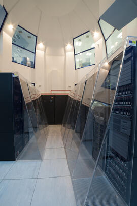 Súpercomputador Picasso. Centro de Supercomputación y Bioinnovación de la Universidad de Málaga. Parque Tecnológico de Andalucía. Diciembre de 2016