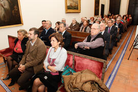 Inauguración de la exposición "El Sur de Europa en los inicios del Siglo XX" Málaga-Sevilla, Sevilla-Málaga”. Sociedad Económica Amigos del País. Diciembre de 2012
