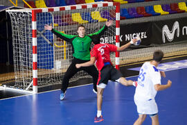 Partido Rusia - Egipto. Categoría masculina. Campeonato del Mundo Universitario de Balonmano. Antequera. Julio de 2016
