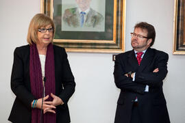 Toma de posesión de Juan José Hinojosa como Decano de la Facultad de Derecho. Facultad de Derecho. Enero de 2012