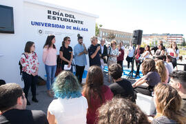 Inauguración del II Día del Estudiante. Campus de Teatinos. Octubre de 2018