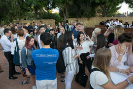 Welcome to UMA. Bienvenida a los alumnos de intercambio internacional de la Universidad de Málaga. Jardín botánico. Octubre de 2017