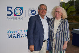 Homenaje al personal jubilado o que cumple 25 años de servicio en la Universidad de Málaga. Jardín Botánico. Junio de 2022