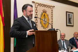Carlos Álvarez Rodríguez. Celebración de San Lucas. Facultad de Medicina. Noviembre de 2019