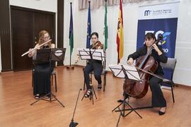 Actuación musical. 50 Aniversario de la Facultad de Medicina de la Universidad de Málaga. Facultad de Medicina. Octubre de 2022