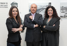 Inauguración de la exposición "El Sur de Europa en los inicios del Siglo XX" Málaga-Sevilla, Sevilla-Málaga”. Sociedad Económica Amigos del País. Diciembre de 2012