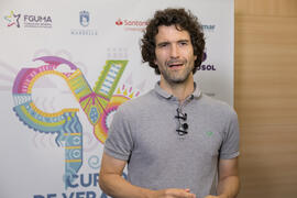Carlos Marañón. Curso "Las series televisivas: anatomía de un monstruo". Cursos de verano 2019 de la Universidad de Málaga. Marbella. Julio de 2019