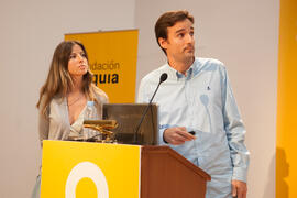 Presentación del proyecto "Terreno de juegos", de Serrano + Baquero. V Foro Arquia/Próxima 2016: Futuro Imperfecto. Paraninfo. Octubre de 2016