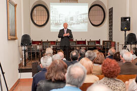 Inauguración de la exposición "El Sur de Europa en los inicios del Siglo XX" Málaga-Sevilla, Sevilla-Málaga”. Sociedad Económica Amigos del País. Diciembre de 2012
