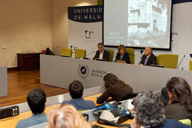 Presentación del Archivo Fotográfico Histórico de la UMA. Rectorado. Febrero de 2015