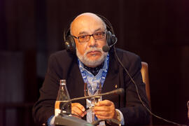 Joaquín García. Programa de Radio Nacional de España "Juntos paso a paso". 3º Congreso Internacional de Actividad Físico-Deportiva para Mayores de la Universidad de Málaga. Palacio de Ferias y Congresos de Málaga. Marzo de 2009