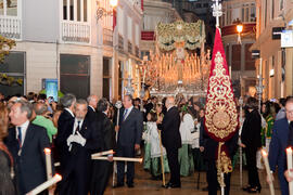 Procesión Magna Mariana con motivo del "Mater Dei". Centro histórico de Málaga. Septiembre de 2013