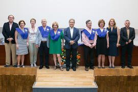 Graduación del curso del Aula de Mayores de la Universidad de Málaga. Paraninfo. Junio de 2017