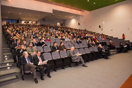 Congreso de deporte del 5º Congreso Internacional de actividad físico-deportiva para mayores de la Universidad de Málaga en la E.T.S.I . Marzo de 2013