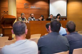 Mesa Redonda: "Cooperación policial y poderes públicos". Curso "Policía y Seguridad Urbana para el Siglo XXI". Cursos de Verano de la Universidad de Málaga. Málaga. Julio de 2018