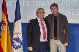 Toma de posesión de Salvador Perán Quesada como profesor titular del Área de Derecho del Trabajo y de la Seguridad Social de la Universidad de Málaga. Paraninfo. Diciembre de 2022