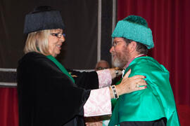 Investidura como Doctor "Honoris Causa" de D. Humberto Maturana Romesín y D. José Gimeno Sacristán por la Universidad de Málaga. Facultad de Derecho. Noviembre de 2010