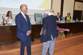 Reconocimiento a personal jubilado. Celebración del 50 Aniversario de la Facultad de Medicina de la Universidad de Málaga. Facultad de Medicina. Octubre de 2022