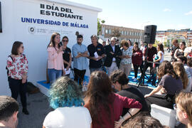Inauguración del II Día del Estudiante. Campus de Teatinos. Octubre de 2018