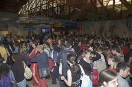 Asistentes al 2º Congreso Internacional de Actividad Físico-Deportiva para Mayores de la Universidad de Málaga. Palacio de Ferias y Congresos de Málaga. Marzo de 2007