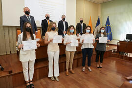 Entrega de premios. IV Encuentro "10Graduadxs10". Facultad de Ciencias Económicas y Empresariales. Mayo de 2021