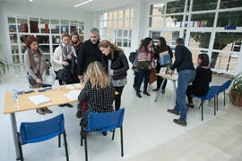 Acreditaciones para la conferencia "Dialogando" con César Bona. Facultad de Derecho. Enero de 2017