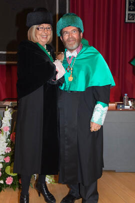 Investidura como Doctor "Honoris Causa" de D. Humberto Maturana Romesín y D. José Gimeno Sacristán por la Universidad de Málaga. Facultad de Derecho. Noviembre de 2010