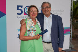 Homenaje al personal jubilado o que cumple 25 años de servicio en la Universidad de Málaga. Jardín Botánico. Junio de 2022