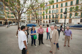 Visita anual de la conferencia de la RedOTRI en el centro histórico de Málaga. Junio de 2010