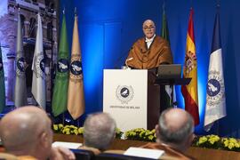 Discurso de Juan Manuel Romero. Investidura de Andrea Goldsmith como doctora "Honoris Causa" por la Escuela Técnica Superior de Ingeniería de Telecomunicación de la Universidad de Málaga. Paraninfo. Octubre de 2024