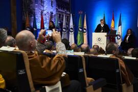 Intervención de Teodomiro López. Apertura del Curso Académico 2024/2025 de la Universidad de Málaga. Paraninfo. Septiembre de 2024
