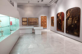 Exposición "Málaga Moderna: siglos XVI, XVII y XVIII". Sala de exposiciones del Rectorado. Marzo de 2011