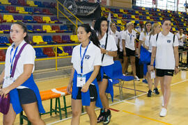 Ceremonia de inauguración. Campeonato Europeo Universitario de Balonmano. Antequera. Julio de 2017