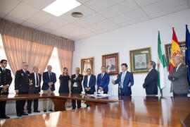 Toma de posesión de Juan José Hinojosa como Decano de la Facultad de Derecho. Facultad de Derecho.  Junio de 2016