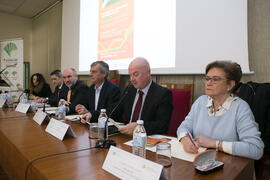 Intervención de Francisco Cañadas. Entrega de premios de la XI Olimpiada de Economía. Facultad de Ciencias Económicas y Empresariales. Febrero de 2019