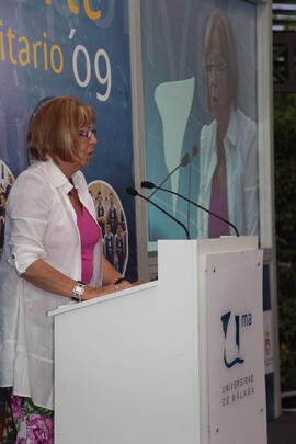 Gala del deporte de la Universidad de Málaga. Jardín Botánico. Junio de 2009