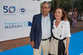 Homenaje al personal jubilado o que cumple 25 años de servicio en la Universidad de Málaga. Jardín Botánico. Junio de 2022