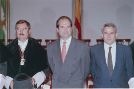 Apertura del Curso Académico 1992/1993 de la Universidad de Málaga. Teatro Cervantes. Octubre de 1992